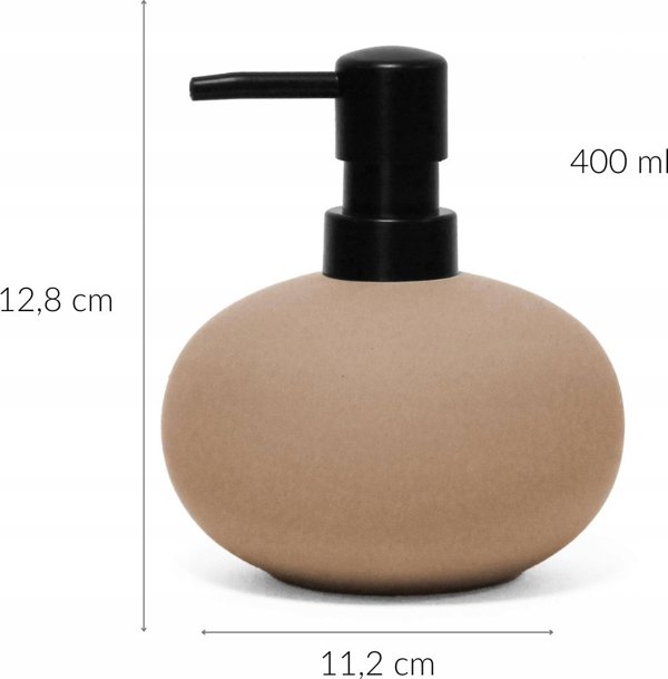 Δοσομετρητής Σαπουνιού Douceur d'Interieur Mambo, 400ml, με Μαύρη Αντλία