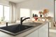 Διανομέας σαπουνιού Grohe Grohe διανομέας Contemporary μαύρο ματ 1021652430