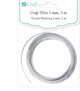 DP Craft Λαβή για χειροτεχνία – 2 mm, 5 m, ασημί