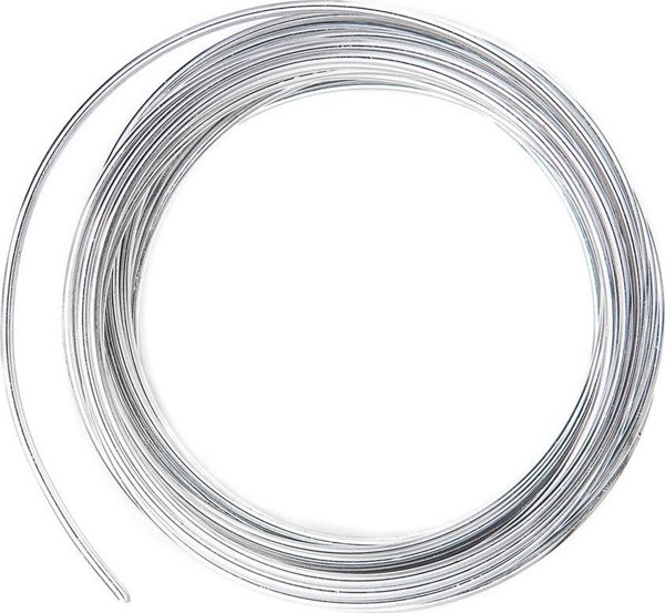 DP Craft Λαβή για χειροτεχνία – 2 mm, 5 m, ασημί