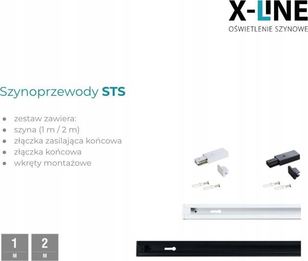 DPM TRC PROFILE RECES STS001W 1M WHITE