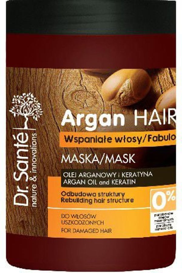 Dr. Sante Argan Μάσκα Μαλλιών Αναδόμησης για Κατεστραμμένα Μαλλιά 1000 ml