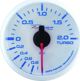 DRacing Turbo Gauge DEPO WBL 52mm Ηλεκτρικό Όργανο Μέτρησης Πίεσης Turbo