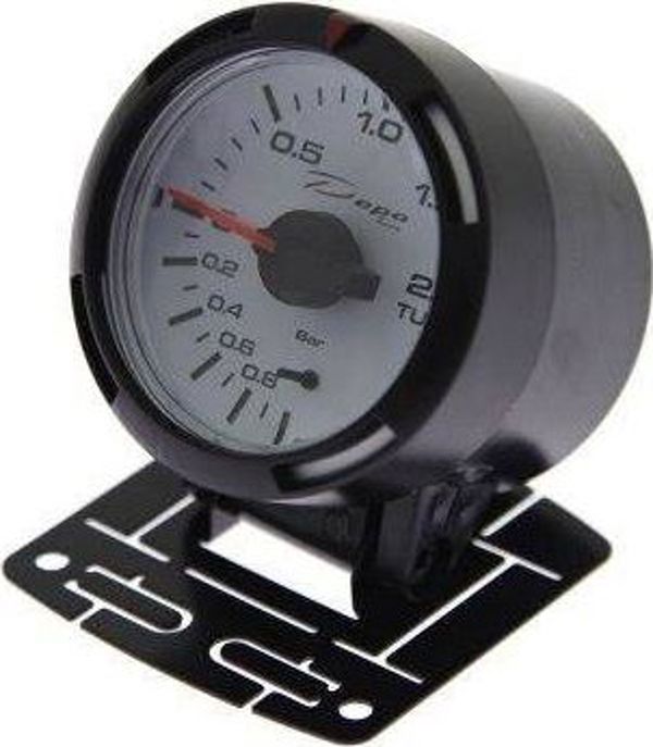 DRacing Turbo Gauge DEPO WBL 52mm Ηλεκτρικό Όργανο Μέτρησης Πίεσης Turbo