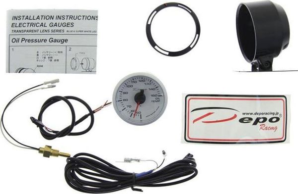 DRacing ZEGAR DEPO WBL 52mm - OIL TEMP