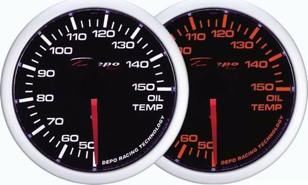 DRacing ZEGAR DEPO WA 60mm - Θερμοκρασία Λαδιού
