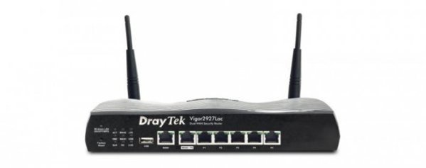 Δρομολογητής DrayTek Vigor 2927Lac ασύρματος Gigabit Ethernet Dual-band (2.4 GHz/5 GHz) 4G Μαύρος