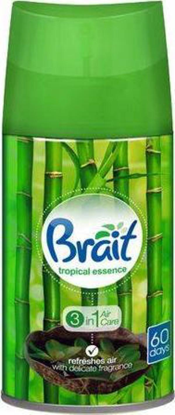 Dramers Brait Air Care 3in1 Αυτόματο Αρωματικό Σπρέι, Ανταλλακτικό Tropical Essence, 250ml