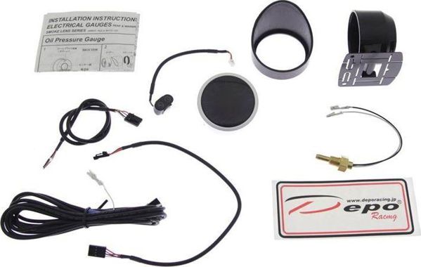 Depo Racing Όργανο Θερμοκρασίας Νερού 52mm, Ψηφιακός Δείκτης Υψηλής Ακρίβειας, 8211969