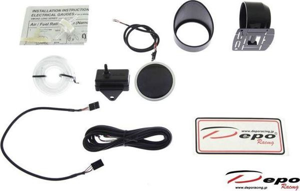 DRacing Zegar DEPO SKPK 52mm Vacuum - Όργανο Μέτρησης Πίεσης/Κενού