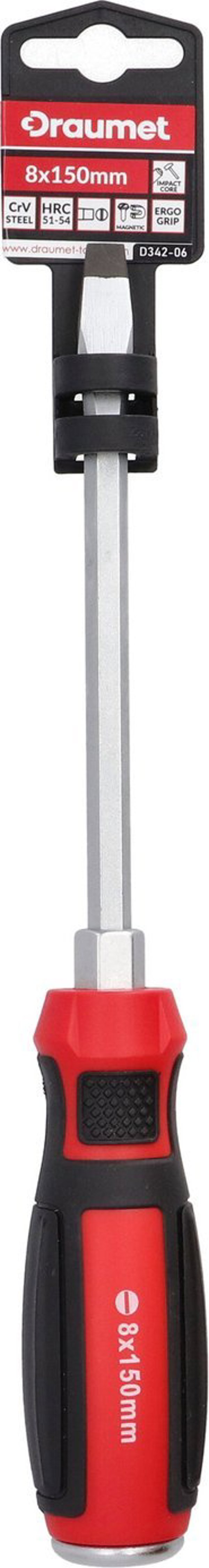 Κατσαβίδι για χτυπήματα DRAUMET επίπεδο 8x150mm one size