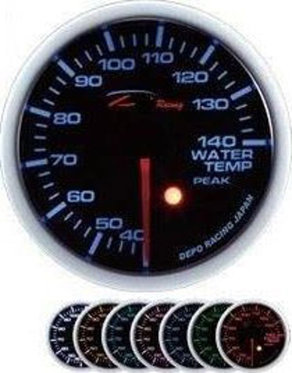DRacing Zegar DEPO SKPK 60mm - Όργανο Μέτρησης Θερμοκρασίας Νερού (Water Temp)