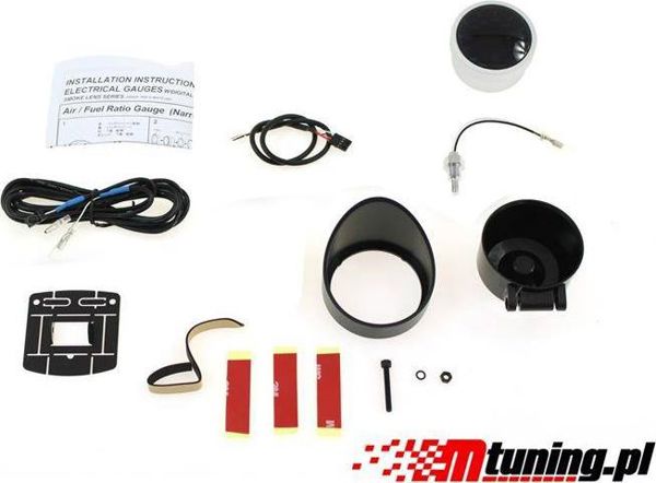 DRacing Zegar DEPO Dual 60mm Oil Temp