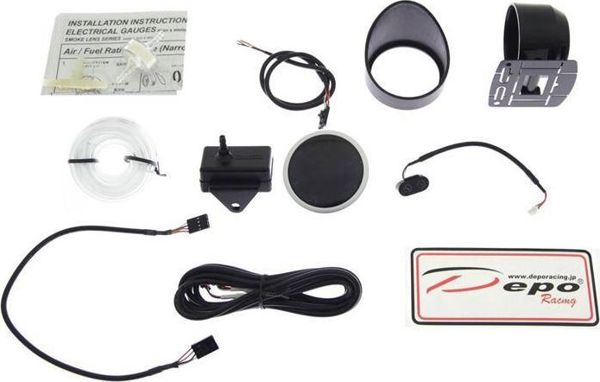 DRacing Όργανο Μέτρησης Υποπίεσης (Vacuum) Depo Racing 52mm - Ακρίβεια με Ιαπωνικό Μηχανισμό