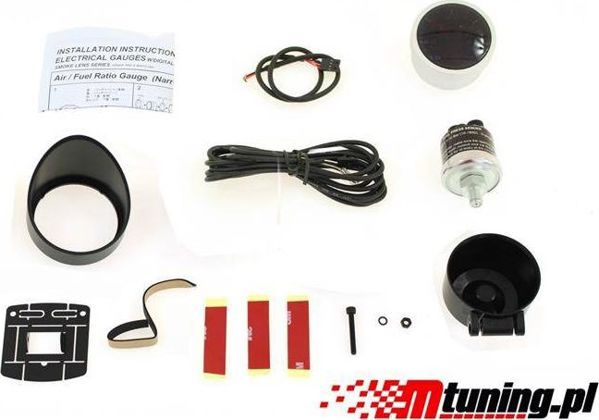 DRacing Zegar DEPO Dual 60mm Fuel Press, Όργανο Μέτρησης Πίεσης Καυσίμου