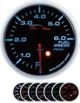 DRacing Zegar DEPO SKPK 60mm – Όργανο Μέτρησης Πίεσης Καυσίμου (Fuel Press)