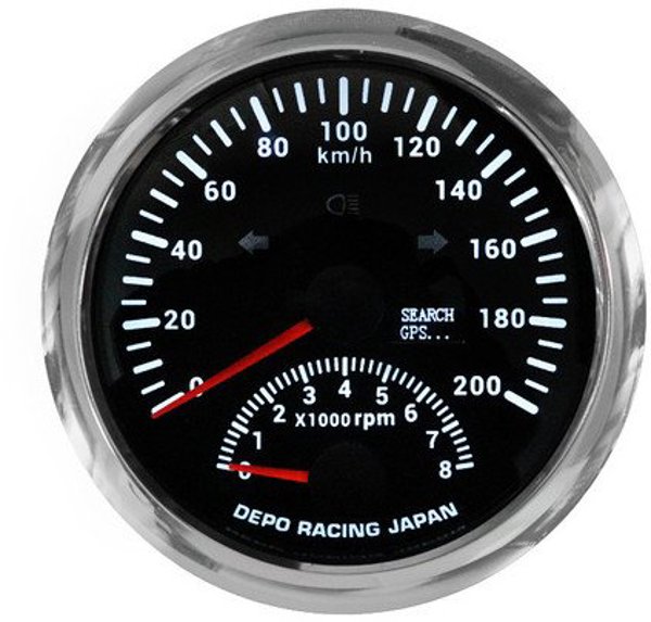 DRacing ρολόι δείκτη 85mm - Ταχύμετρο