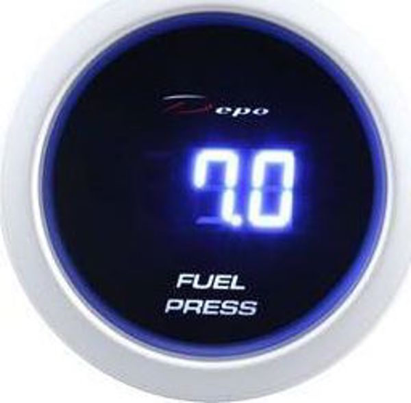 DRacing Depo Racing Ψηφιακό Όργανο Πίεσης Καυσίμου 52mm DBL Series