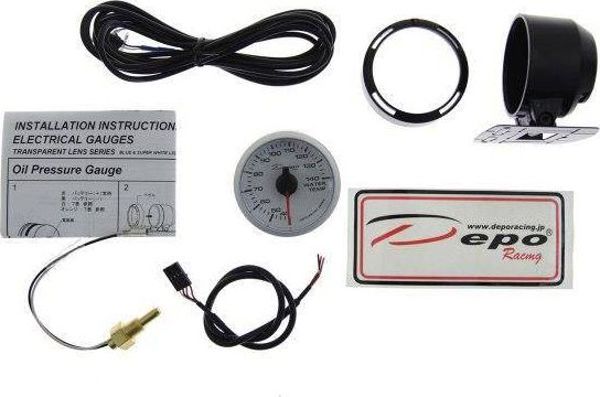 DRacing ZEGAR DEPO WBL Όργανο Μέτρησης Θερμοκρασίας Νερού 52mm