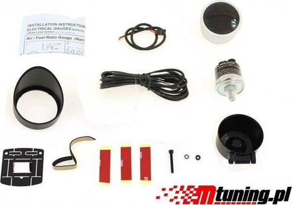 DRacing Zegar DEPO Dual Fuel Press 52mm – Ψηφιακό Όργανο Μέτρησης Πίεσης Καυσίμου