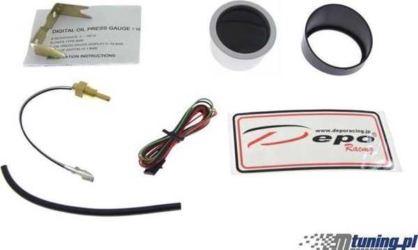 DRacing ZEGAR DEPO Μανόμετρο Θερμοκρασίας Λαδιού 52mm - DBL Series