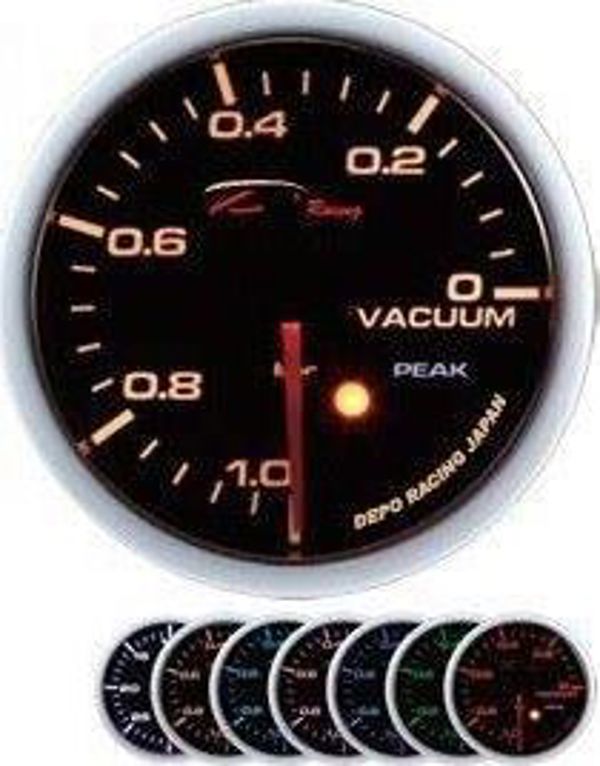 Όργανο Κενού (Vacuum) Depo Racing 60mm, 7 Χρώματα, με Japanese Stepper Motor