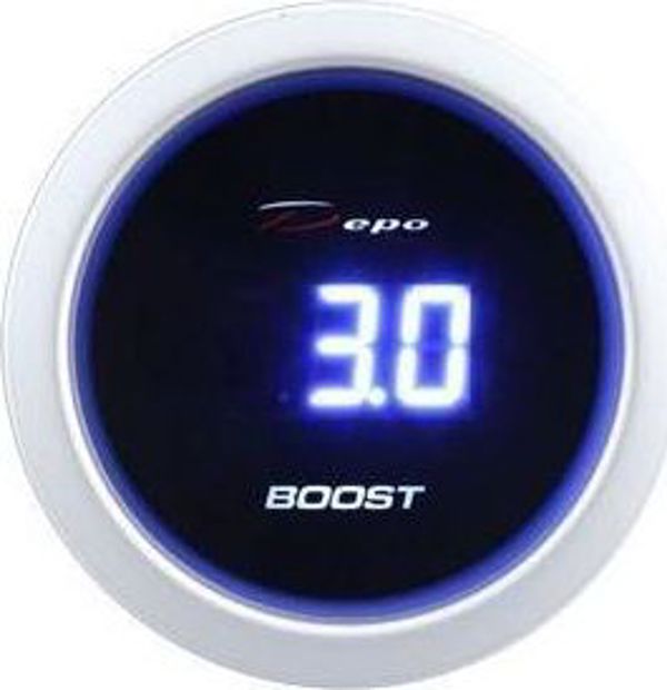 Ηλεκτρικό Όργανο Μέτρησης Πίεσης Turbo DRacing DEPO DBL, 52mm, Μαύρο