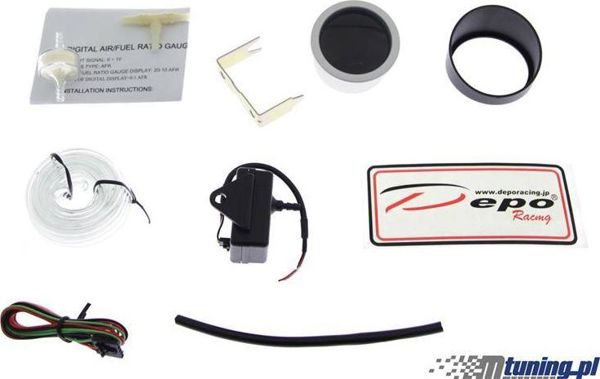 Ηλεκτρικό Όργανο Μέτρησης Πίεσης Turbo DRacing DEPO DBL, 52mm, Μαύρο