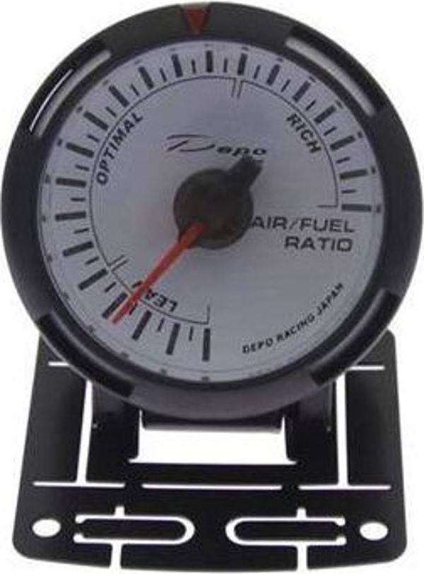 DRacing Depo Racing Όργανο Μέτρησης AFR 52mm, Ψηφιακός Μετρητής Μίγματος Καυσίμου με Ιαπωνικό Μοτέρ Βηματικού Κινητήρα