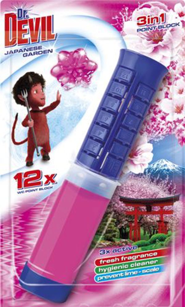 Dr. Devil Αρωματικό WC σε Τζελ Δίσκους Japanese Garden, 1 τμχ