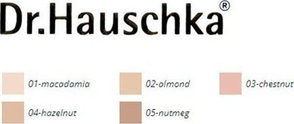 Dr. Hauschka Υγρό Ίδρυμα Προσώπου Foundation Dr. Hauschka - 05-nutmeg (μοσχοκάρυδο)