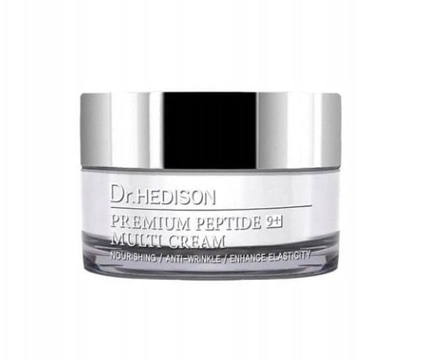 Dr. Hedison, Premium Peptide 9+, Anti-Wrinkle, Cream, Face, 50 ml For Women