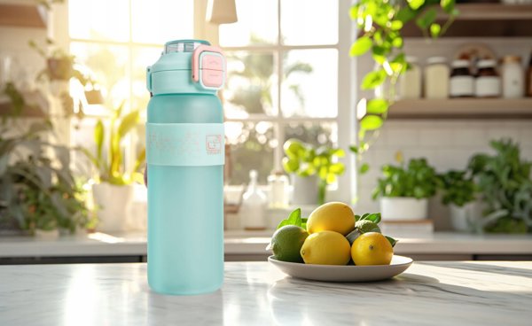 Μπουκάλι πόσης Lahev G21 60022436, 1000 ml, ματ μέντα