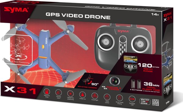 Syma X31 GPS Βίντεο drone 14235042 6946702905394