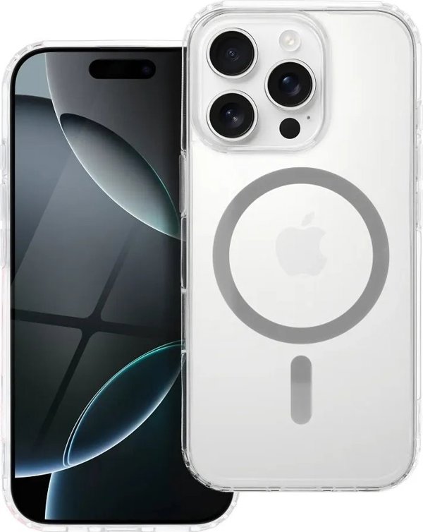 Drop Glue Colorful Ring Mag Cover συμβατό με MagSafe ταιριάζει στο IPHONE 11 γκρι