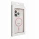 Drop Glue Colorful Ring Mag Cover συμβατό με MagSafe ταιριάζει στο IPHONE 16 ροζ