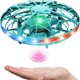 Dron UFO Ελεγχόμενο με Χέρι RC LED Φώτα Τιρκουάζ
