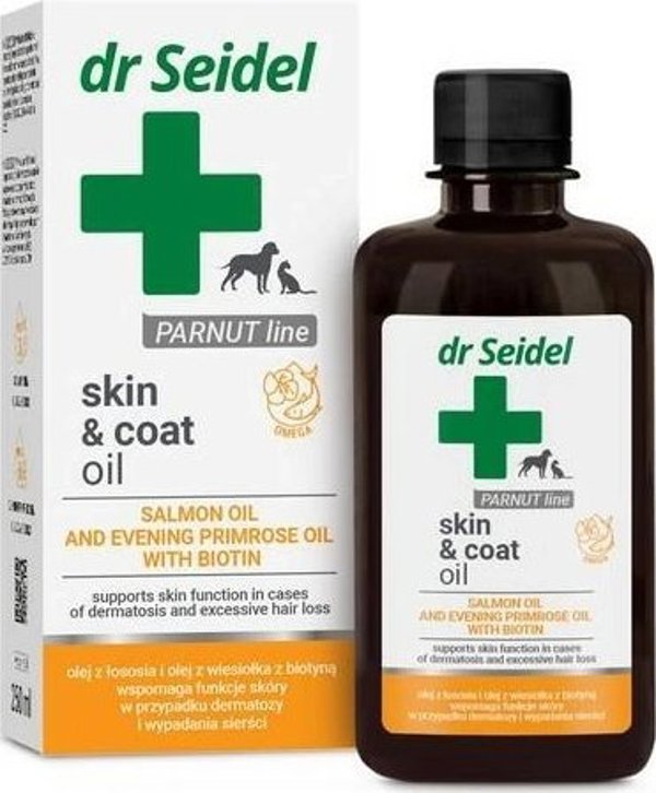 Dr Seidel Dr Seidel Λάδι για Σκύλους και Γάτες για Δέρμα και Τρίχωμα 250ml