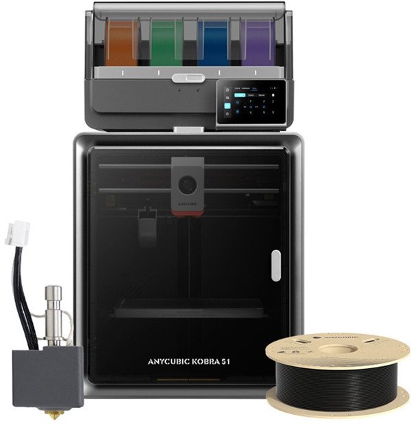 3D Εκτυπωτής Anycubic Kobra S1 Combo + Hotend + Filament δωρεάν
