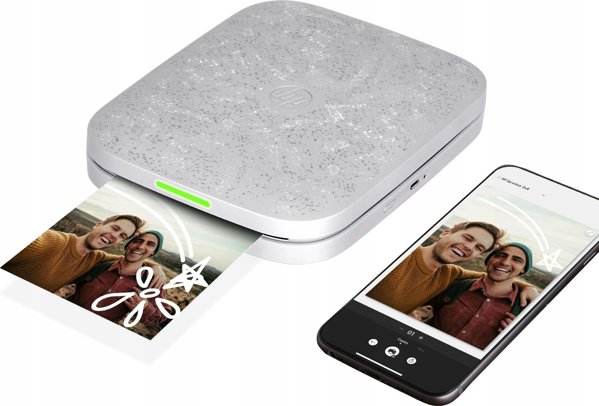 Φωτογραφικός εκτυπωτής HP HP SPROCKET 3x4'' ZINK Εκτυπωτής Bluetooth για Άμεσες Φωτογραφίες για ΤΗΛΕΦΩΝΟ