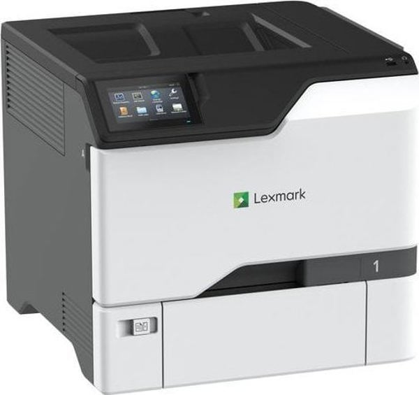 Έγχρωμος εκτυπωτής λέιζερ Lexmark Lexmark CS730de - Εκτυπωτής - Χρώμα - Διπλής όψης - Λέιζερ - A4/Legal - 1200 x 1200 dpi - έως 40 σελίδες/λεπτό (μονόχρωμο)/ έως 40 σελίδες/λεπτό (χρώμα) - Χωρητικότητα: 650 φύλλα - USB 2.0, Gigabit LAN, USB 2.0-Host