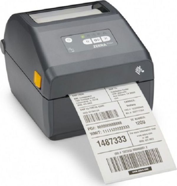 Εκτυπωτής Ετικετών Zebra ZD421 (ZD4A042-D0EE00EZ), Θερμικής Εκτύπωσης, 203 dpi, 152 mm/s, με Bluetooth & Ethernet, Μαύρος