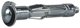 DRYWALL ANCHOR GKP M5X58MM SAM5S 4PCS