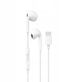 Dudao Ακουστικά In-Ear με USB Type C Λευκά (X14PROT)