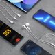 Dudao Ακουστικά In-Ear με USB Type C Λευκά (X14PROT)