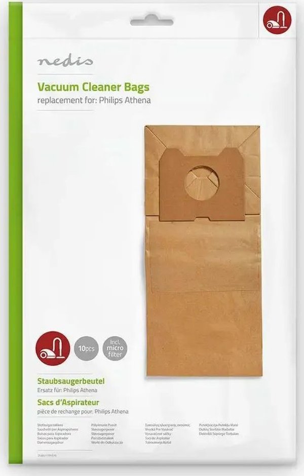 Σακούλες σκούπας PHILIPS Athena (10 τεμ)