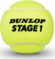Μπάλες τένις Dunlop Dunlop STAGE 1 GREEN 60-κουβάς ITF