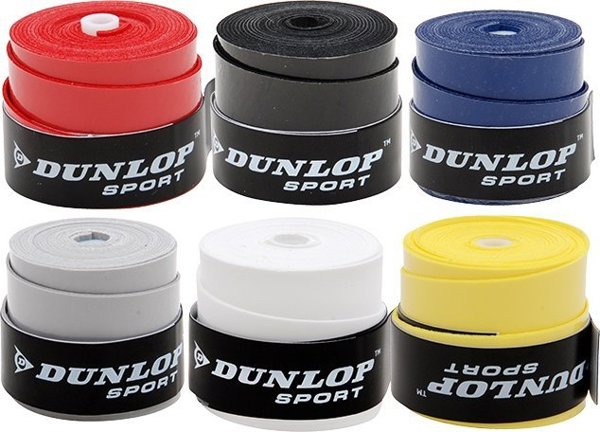 Dunlop Αντιολισθητική ταινία ρακέτας τένις DUNLOP GECKO-TAC πολύχρωμη 60 τεμάχια