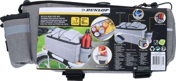 Dunlop Τσάντα ισοθερμική για ποδήλατο που τοποθετείται στη σχάρα 7L