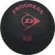 Μπάλες σκουός Dunlop 1 κόκκινη κουκκίδα DUNLOP PROGRESS 3 συσκευασία
